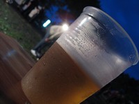Pivo i pogled na binu