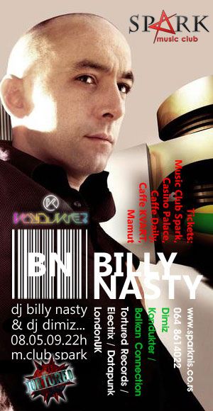 Billy Nasty u Sparku