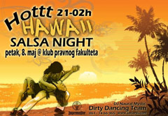 Hawaii salsa night
