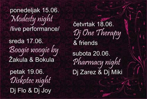 zurke_clinika Nedeljna najava u klubu CliniKa