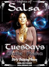 Salsa žurka u klubu Reka